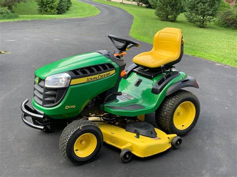 Used ride mower - 6 days ago · About Riding Lawn Mowers. With decks that support cutting swaths generally measuring 42 to 54 inches (106.7 to 137.2 centimeters) in width, riding lawn mowers are considered a solid, timesaving choice for those who routinely mow yards measuring a half-acre or more in size, as well as for those with hilly or rough terrain to maintain. 